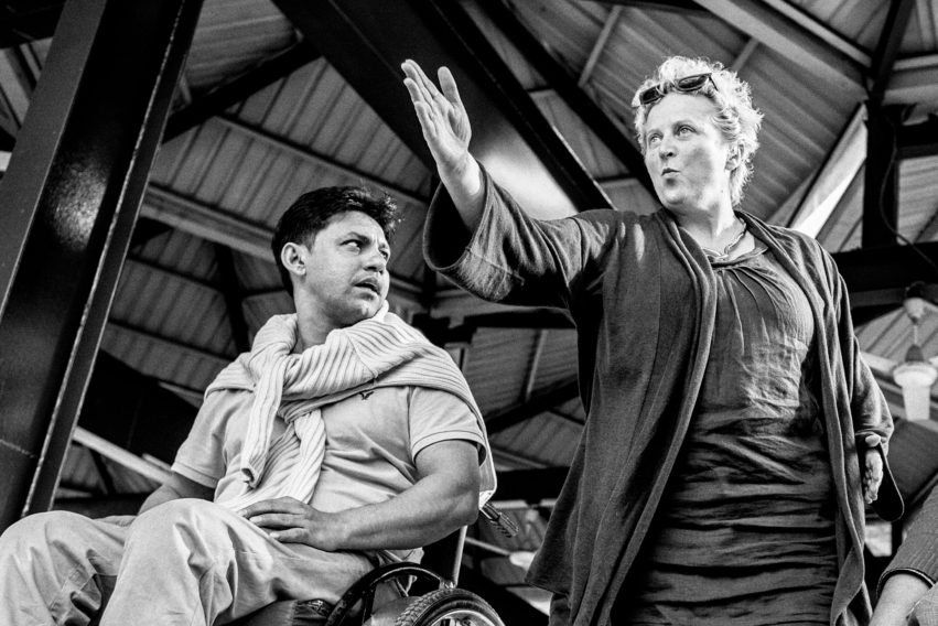 Jenny Sealey in Bangladesh for A Different Shakespeare project