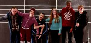 Image of Ensemble artists, standing in a row 